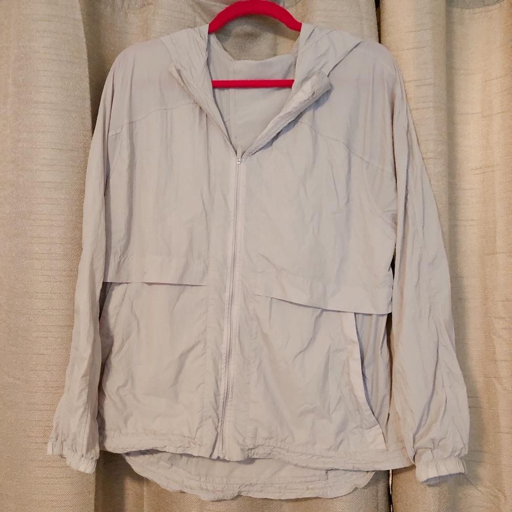 [Lululemon] Heather Gray Windbreaker